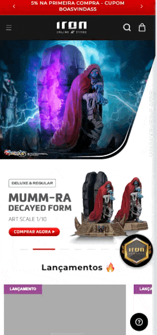 Iron Studios site image