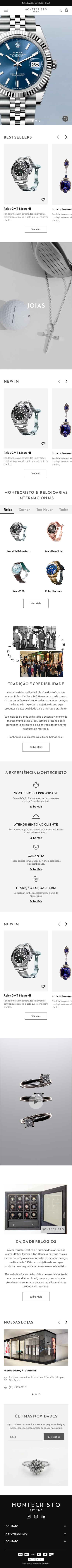 Montecristo Joalheria site image