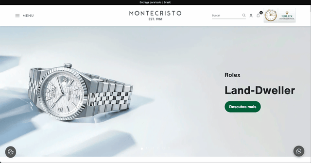 Montecristo Joalheria site image